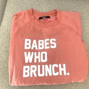 Brunette The Label Coral Sweatshirt